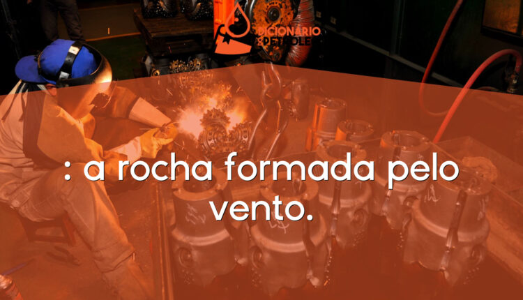 : a rocha formada pelo vento.