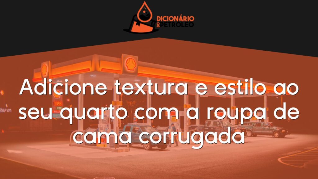 Adicione textura e estilo ao seu quarto com a roupa de cama corrugada