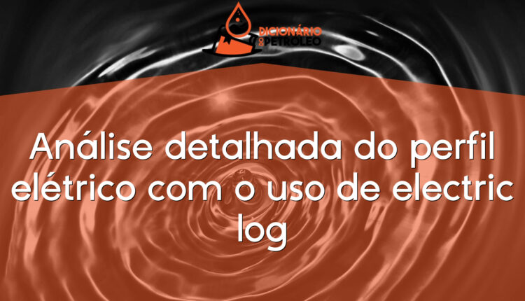 Análise detalhada do perfil elétrico com o uso de electric log