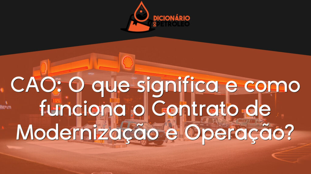 CAO: O que significa e como funciona o Contrato de Modernização e Operação?