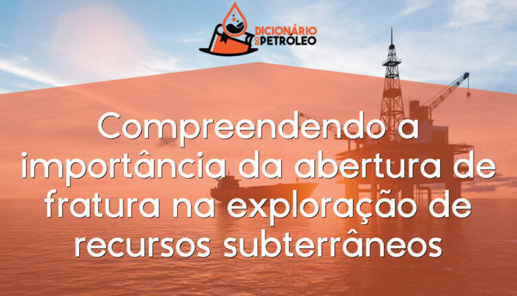 Compreendendo a importância da abertura de fratura na exploração de recursos subterrâneos