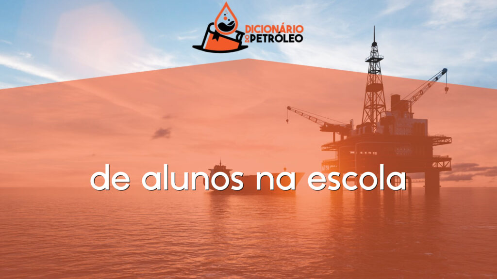 de alunos na escola