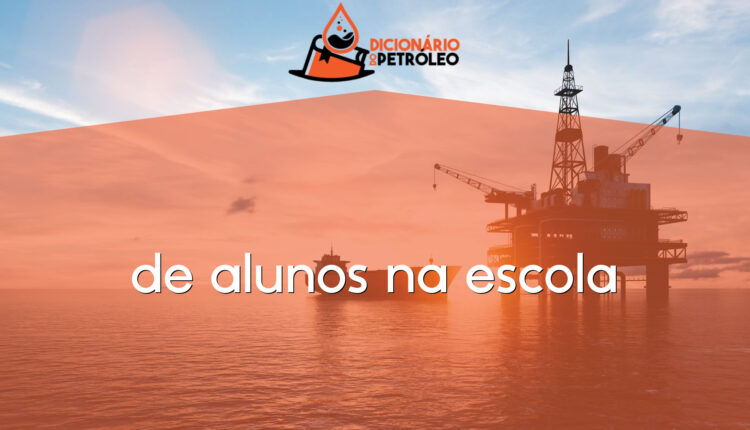 de alunos na escola