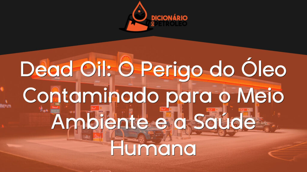 Dead Oil: O Perigo do Óleo Contaminado para o Meio Ambiente e a Saúde Humana