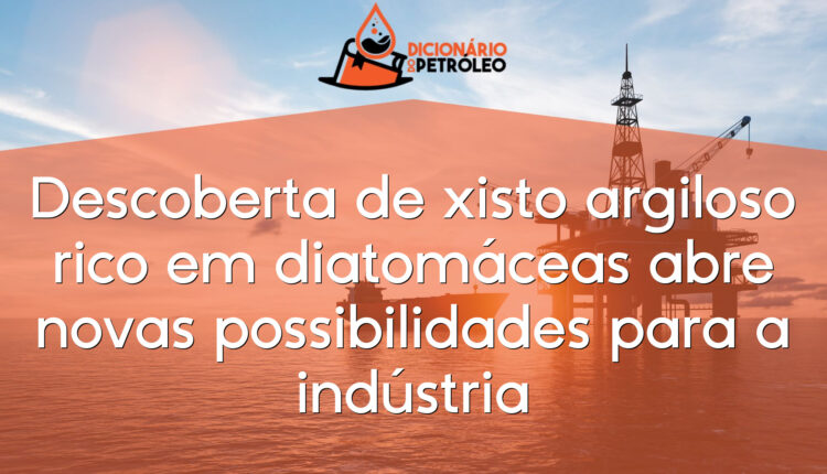 Descoberta de xisto argiloso rico em diatomáceas abre novas possibilidades para a indústria