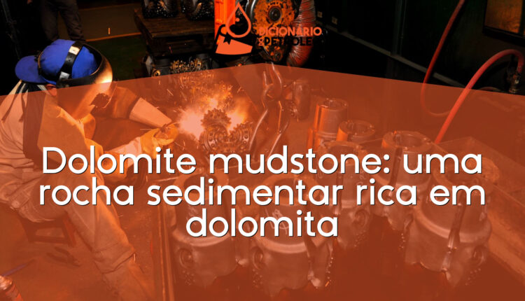 Dolomite mudstone: uma rocha sedimentar rica em dolomita
