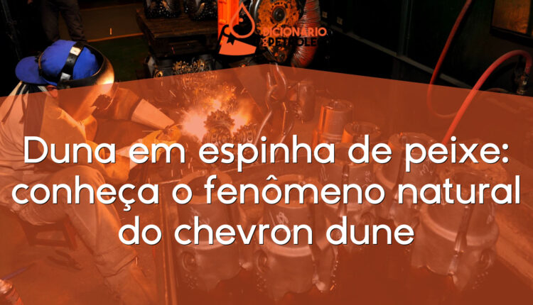 Duna em espinha de peixe: conheça o fenômeno natural do chevron dune