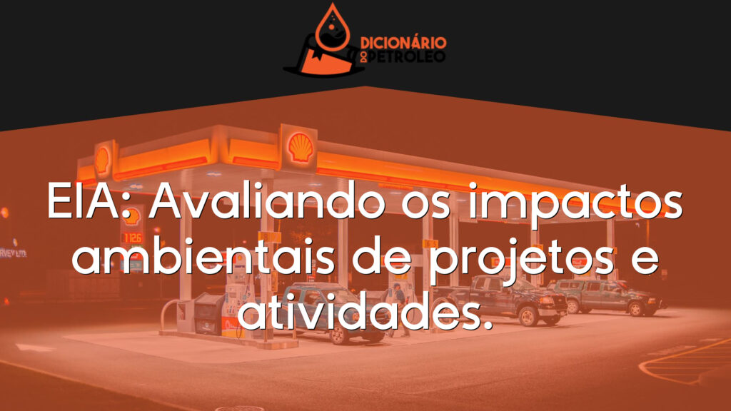EIA: Avaliando os impactos ambientais de projetos e atividades.