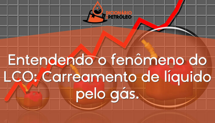 Entendendo o fenômeno do LCO: Carreamento de líquido pelo gás.