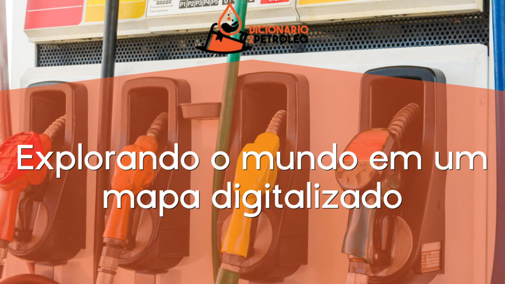 Explorando o mundo em um mapa digitalizado