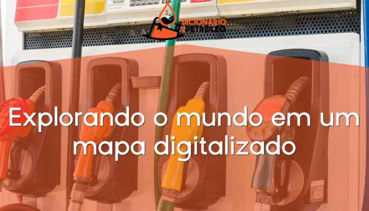 Explorando o mundo em um mapa digitalizado