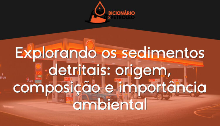 Explorando os sedimentos detritais: origem, composição e importância ambiental