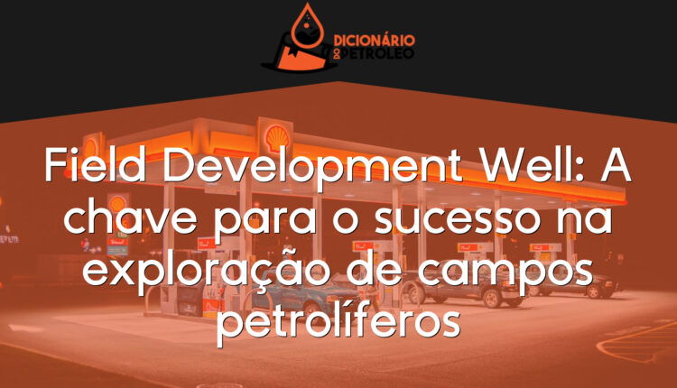 Field Development Well: A chave para o sucesso na exploração de campos petrolíferos