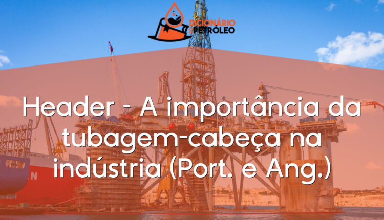 Header – A importância da tubagem-cabeça na indústria (Port. e Ang.)