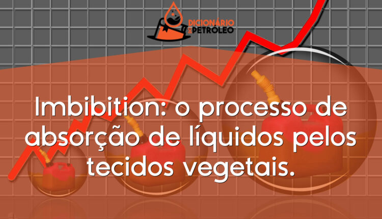 Imbibition: o processo de absorção de líquidos pelos tecidos vegetais.