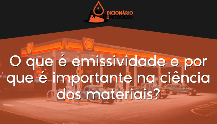 O que é emissividade e por que é importante na ciência dos materiais?