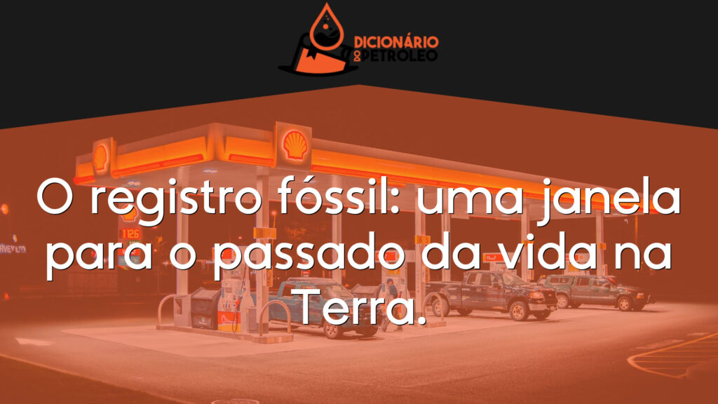 O registro fóssil: uma janela para o passado da vida na Terra.