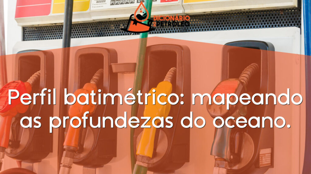 Perfil batimétrico: mapeando as profundezas do oceano.