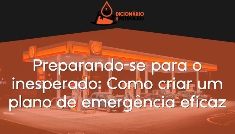 Preparando-se para o inesperado: Como criar um plano de emergência eficaz