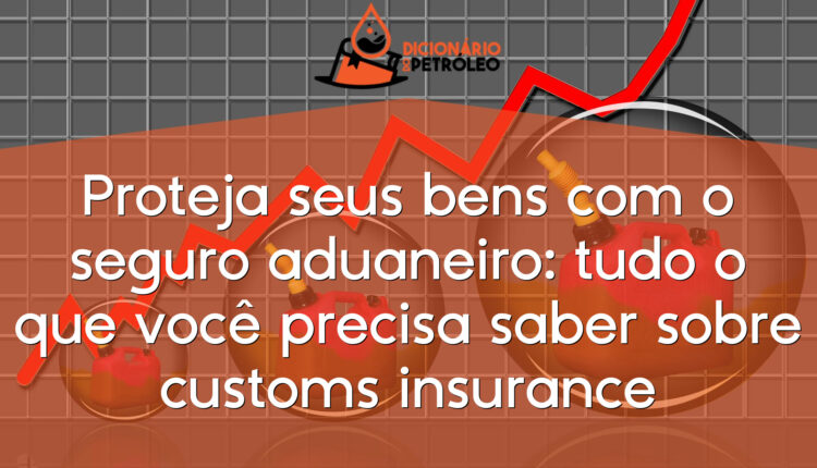 Proteja seus bens com o seguro aduaneiro: tudo o que você precisa saber sobre customs insurance