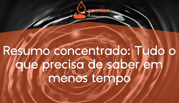 Resumo concentrado: Tudo o que precisa de saber em menos tempo