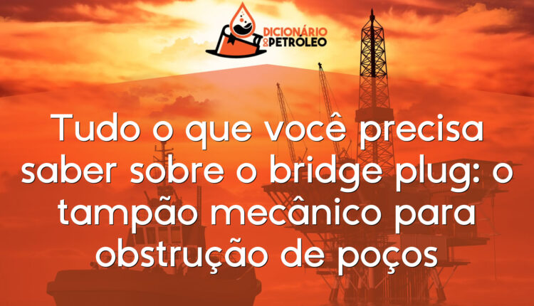 Tudo o que você precisa saber sobre o bridge plug: o tampão mecânico para obstrução de poços